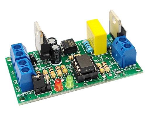 DC 7V-30V Dual Switch ON/OFF Controller for 16A 600V Load Silicon Controlled Rectifier RS Trigger Module